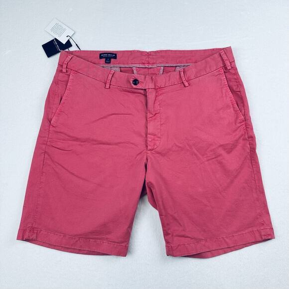 Peter Millar Crown Crafted Men’s Concord Garment Dyed Golf Shorts Pink, 38W, NWT